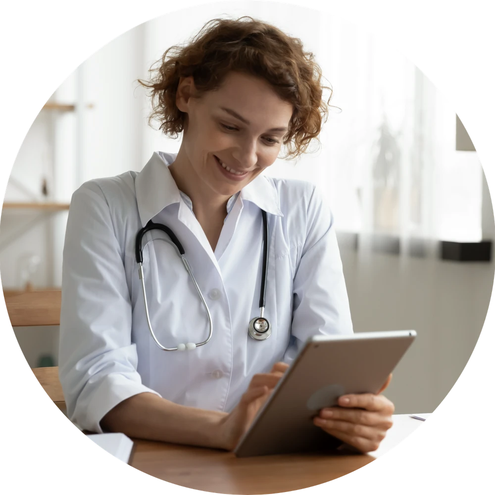 image of female healthcare professional